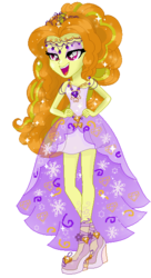 Size: 334x612 | Tagged: safe, artist:gihhbloonde, adagio dazzle, equestria girls, g4, my little pony equestria girls: rainbow rocks, base used, clothes, dress, female, gala dress, high heels, shoes, solo