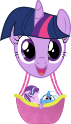 Size: 3270x5689 | Tagged: safe, artist:adog0718, starlight glimmer, trixie, twilight sparkle, pony, unicorn, g4, absurd resolution, context is for the weak, counterparts, cute, facehoof, female, hot air balloon, magical trio, mare, not salmon, simple background, transparent background, twiabetes, twilight's counterparts, wat