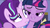 Size: 1920x1080 | Tagged: safe, screencap, starlight glimmer, twilight sparkle, alicorn, pony, g4, no second prances, discovery family logo, lidded eyes, out of context, twilight sparkle (alicorn)