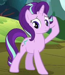 Size: 537x617 | Tagged: safe, screencap, starlight glimmer, g4, no second prances, animated, female, loop