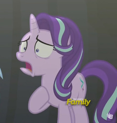 Size: 715x749 | Tagged: safe, screencap, starlight glimmer, pony, unicorn, g4, no second prances, season 6, discovery family logo, female, frown, heartbreak, hoof on chest, horrified, mare, open mouth, reaction image, sad, sadlight glimmer, shocked, solo