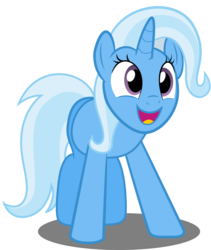 Size: 2073x2455 | Tagged: safe, artist:spellboundcanvas, trixie, pony, unicorn, g4, no second prances, adorable face, cute, daaaaaaaaaaaw, diatrixes, female, high res, mare, open mouth, simple background, solo, transparent background, vector