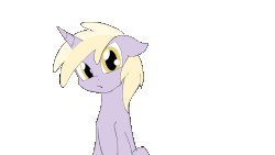 Size: 1280x720 | Tagged: safe, artist:kanashiipanda, dinky hooves, pony, unicorn, g4, :o, animated, curious, cute, dinkabetes, female, filly, floppy ears, foal, fourth wall, frame by frame, looking at you, open mouth, perfect loop, raised hoof, simple background, sitting, smooth as butter, solo, transparent background, underhoof