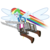 Size: 4000x4000 | Tagged: safe, artist:amante56, rainbow dash, equestria girls, g4, attack on titan, crossover, female, simple background, solo, transparent background, vector