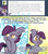 Size: 540x620 | Tagged: safe, artist:1trick, oc, oc only, oc:idol hooves, oc:night stitch, bat pony, changeling, pony, ask night stitch, ask, tumblr