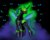 Size: 1000x800 | Tagged: safe, artist:xxmarkingxx, idw, queen chrysalis, changeling, changeling queen, fiendship is magic #5, g4, my little pony: fiendship is magic, armor, female, smirk