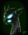 Size: 600x728 | Tagged: safe, artist:xxmarkingxx, changeling, robot, robot changeling, changeling drone, solo