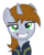 Size: 900x1135 | Tagged: safe, artist:brisineo, oc, oc only, oc:littlepip, pony, unicorn, fallout equestria, clothes, fanfic, fanfic art, female, grin, horn, jumpsuit, mare, simple background, solo, transparent background, vault suit, vector