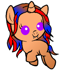 Size: 245x291 | Tagged: safe, oc, oc only, oc:foal, vampony, cute, fangs, female, filly, solo