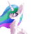 Size: 923x1000 | Tagged: safe, artist:midnightfponyartist, princess celestia, g4, female, solo