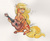 Size: 1024x834 | Tagged: safe, artist:sagastuff94, applejack, g4, female, guitar, happy, music notes, signature, solo, traditional art