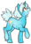 Size: 500x705 | Tagged: safe, artist:egophiliac, oc, oc only, oc:lofty lantern, crystal pony, crystal unicorn, pony, unicorn, looking up, solo