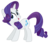 Size: 2356x2028 | Tagged: safe, artist:sketchmcreations, rarity, pony, unicorn, g4, my little pony: friendship is magic, the gift of the maud pie, behaving like pinkie pie, cute, female, high res, inkscape, mare, open mouth, raribetes, simple background, solo, transparent background, vector