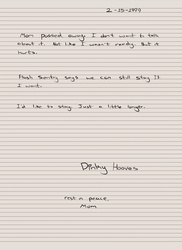 Size: 2400x3300 | Tagged: safe, artist:aaronmk, dinky hooves's diary, feels, high res, implied death, implied derpy, implied dinky, implied flash sentry, letter, text