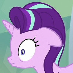 Size: 600x600 | Tagged: safe, screencap, starlight glimmer, pony, g4, the crystalling, female, floppy ears, reaction image, shocked, solo, speechless, stare, stunned, surprised
