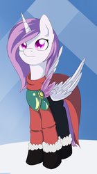 Size: 751x1337 | Tagged: safe, artist:dusthiel, oc, oc only, alicorn, pony, clothes, solo