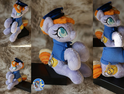 Size: 1322x1000 | Tagged: safe, artist:essorille, copper top, g4, the gift of the maud pie, irl, photo, plushie, solo
