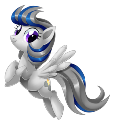 Size: 1024x1102 | Tagged: safe, artist:centchi, oc, oc only, oc:overcast, pegasus, pony, commission, solo, watermark