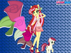 Size: 800x600 | Tagged: safe, artist:cg1995, roseluck, equestria girls, g4, life is a runway, my little pony equestria girls: rainbow rocks