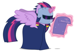 Size: 9600x6500 | Tagged: safe, artist:biel56789, twilight sparkle, alicorn, pony, g4, absurd resolution, crossover, female, kirby (series), mare, meta knight, nintendo, simple background, solo, transparent background, twilight sparkle (alicorn), vector