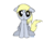 Size: 3648x2736 | Tagged: safe, artist:chibi95, derpy hooves, pegasus, pony, g4, female, floppy ears, mare, simple background, solo, transparent background