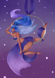 Size: 1240x1753 | Tagged: safe, artist:kittii-kat, princess luna, human, g4, armpits, dancing, female, humanized, solo