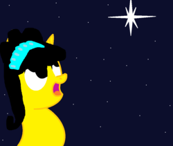 Size: 933x788 | Tagged: artist needed, safe, oc, oc:top hat pony, object pony, original species, pony, unicorn, 1000 hours in ms paint, ms paint, object overload, ponified, stars