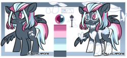 Size: 1024x468 | Tagged: safe, artist:sallylapone, oc, oc only, oc:city stars, pegasus, pony, female, glasses, mare, reference sheet, solo