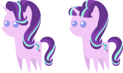 Size: 2432x1441 | Tagged: safe, artist:sketchmcreations, starlight glimmer, pony, unicorn, g4, inkscape, pointy ponies, simple background, transparent background, vector