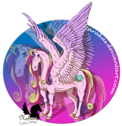 Size: 486x500 | Tagged: safe, artist:tarakas, princess cadance, alicorn, pony, g4, female, hoers, realistic, solo, spread wings