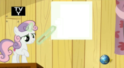 Size: 1663x915 | Tagged: safe, screencap, sweetie belle, g4, on your marks, exploitable, tv-y