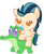 Size: 836x1017 | Tagged: safe, artist:red4567, gummy, indigo zap, pony, equestria girls, g4, my little pony equestria girls: friendship games, baby, baby indigo zap, baby pony, cute, equestria girls ponified, pacifier, ponies riding gators, ponified, recolor, riding, zapabetes