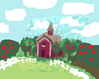 Size: 194x156 | Tagged: safe, g4, what about discord?, discord's painting, farm, no pony