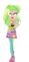 Size: 319x673 | Tagged: safe, artist:elita-loonka, lemon zest, equestria girls, g4, life is a runway, my little pony equestria girls: friendship games, my little pony equestria girls: rainbow rocks, alternate universe, female, solo