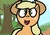 Size: 725x501 | Tagged: safe, artist:pokehidden, applejack, earth pony, pony, g4, female, looking at you, maew, pixel art, solo