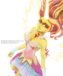 Size: 700x840 | Tagged: safe, artist:grissaecrim, sunset shimmer, equestria girls, g4, daydream shimmer, female, simple background, solo, white background