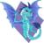 Size: 1226x1206 | Tagged: safe, artist:theleatherdragoni, princess ember, dragon, g4, crossed arms, female, simple background, smiling, solo, transparent background