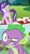 Size: 404x725 | Tagged: safe, angel bunny, spike, starlight glimmer, g4, my little pony: friendship is magic, no second prances, angry, female, jealous, male, meme, ship:sparlight, ship:starbunny, shipping, straight