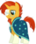Size: 2500x3020 | Tagged: safe, artist:bluetech, sunburst, pony, unicorn, g4, the crystalling, .svg available, happy, high res, inkscape, looking down, male, simple background, smiling, solo, stallion, transparent background, unkempt mane, vector