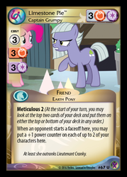 Size: 358x500 | Tagged: safe, enterplay, limestone pie, pinkie pie, g4, marks in time, my little pony collectible card game, ccg, merchandise