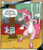 Size: 622x724 | Tagged: safe, artist:andy price, idw, official comic, pinkie pie, rarity, earth pony, pony, unicorn, semi-anthro, friendship is magic #42, g4, my little pony: friendship is magic (idw), spoiler:comic, arm hooves, bugs bunny, chuck jones, colored hooves, crossover, daffy duck, duck season rabbit season, duo, female, looney tunes, male, mare, speech bubble, style emulation