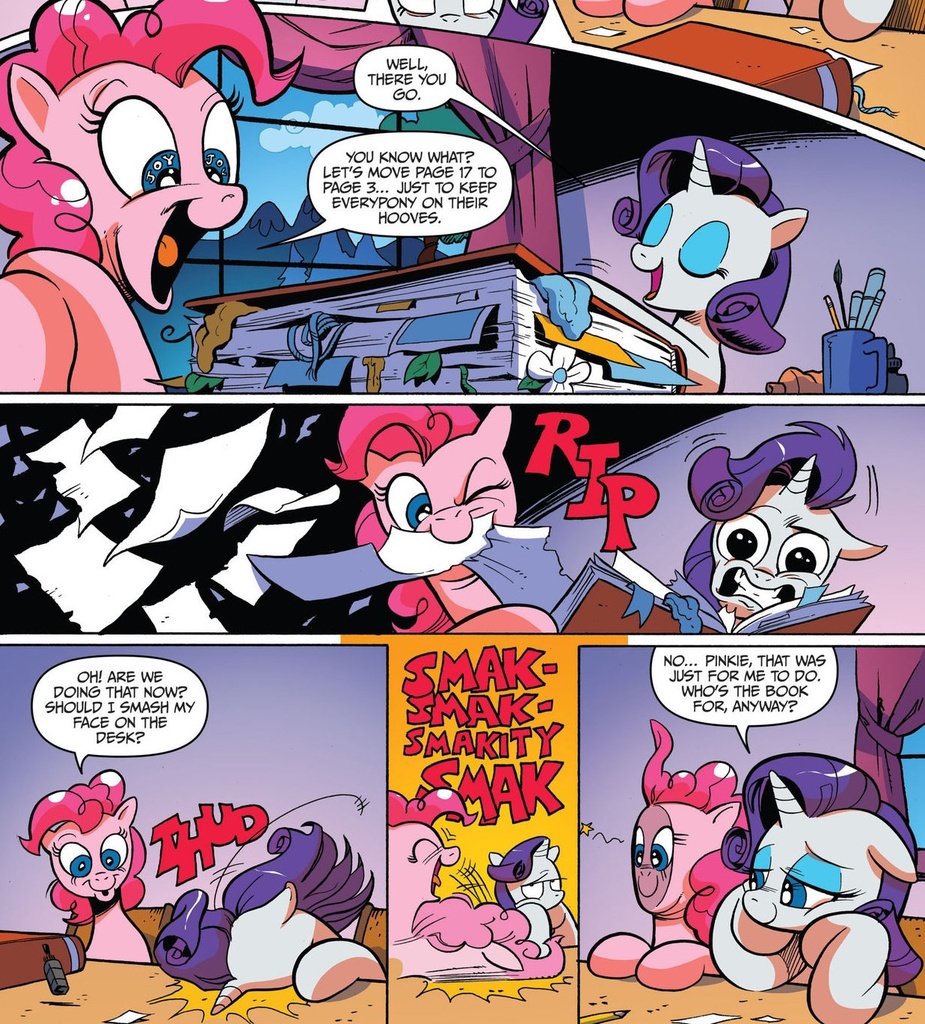 Safe Artist Andy Price Idw Official Comic Pinkie Pie