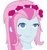 Size: 871x917 | Tagged: safe, artist:alyatitani123, violet blurr, equestria girls, g4, background human, female, solo