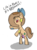 Size: 182x243 | Tagged: safe, artist:lockheart, oc, oc only, oc:raggie, hagwarders, original species, aqua (band), barbie girl, dancing, dialogue, eyes closed, flockmod, picture for breezies, singing, solo, text