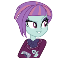 Size: 1032x774 | Tagged: safe, artist:lilmirlonlil, sunny flare, equestria girls, g4, my little pony equestria girls: friendship games, female, simple background, solo, transparent background, vector