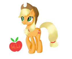 Size: 3660x3000 | Tagged: safe, artist:maddaimond255, applejack, g4, female, high res, solo