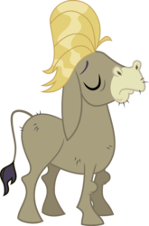 Size: 2092x3178 | Tagged: safe, artist:tourniquetmuffin, cranky doodle donkey, donkey, g4, high res, male, simple background, solo, transparent background, vector