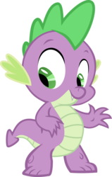 Size: 5860x9211 | Tagged: safe, artist:exbibyte, spike, dragon, feeling pinkie keen, g4, .svg available, absurd resolution, male, simple background, solo, transparent background, vector