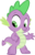 Size: 5860x9211 | Tagged: safe, artist:exbibyte, spike, feeling pinkie keen, g4, .svg available, absurd resolution, male, simple background, solo, transparent background, vector