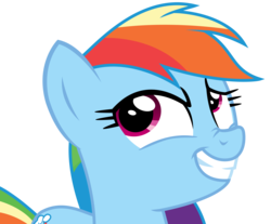 Size: 4272x3531 | Tagged: safe, artist:sketchmcreations, rainbow dash, g4, newbie dash, female, high res, inkscape, nose wrinkle, simple background, smirk, solo, transparent background, vector